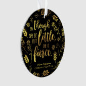 Petit d'or mais féroce William Shakespeare floral (devant)