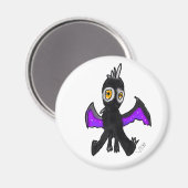 Petit Dragon veille sur votre frigo! Magneet (Voorkant / Achterkant)