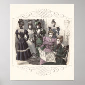 Petit Echo de La Mode  Franse Mode Poster (Voorkant)