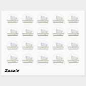 Petit éléphant {Vert} | Stickers (Feuille)