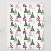 Petit Elf | Carte de lettre d'adieu aux enfants (Dos)