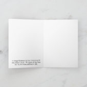 Petit enseignant, carte de voeux (Intérieur)