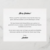 Petit Ensemble De Joy Faire-part Or De Grossesse (Verso)