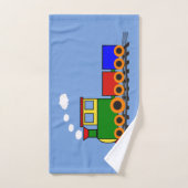 Petit Ensemble De Serviettes De Bain De Train (Serviette à main)