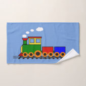 Petit Ensemble De Serviettes De Bain De Train (Serviette à main)