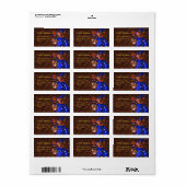 Petit Étiquette (Feuille entière)