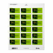 Petit Étiquette de poisson (Feuille entière)