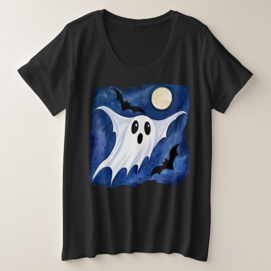 Petit Fantôme Éffrayant - Halloween 7 - Fun Fun (Design devant)