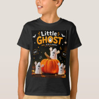 Petit fantôme mignon t-shirt d'Halloween pour enfa