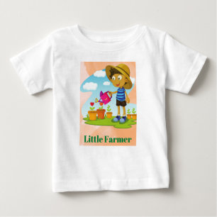 Petit Fermier Baby Fine Jersey T-Shirt