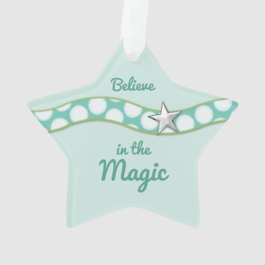 Petit-fils vert pingouin de Noël (dos)