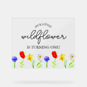 Petit Fleur sauvage 1er anniversaire (Recto)