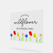 Petit Fleur sauvage 1er anniversaire (Angle)