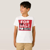 Petit Frère à vendre T-shirt drôle (Devant entier)