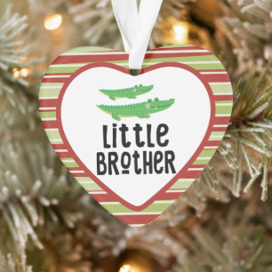 Petit frère crocodile Noël