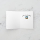 PETIT FROG HOPPY HALLOWEWEEN CARTE DE REMARQUE VER (Intérieur)