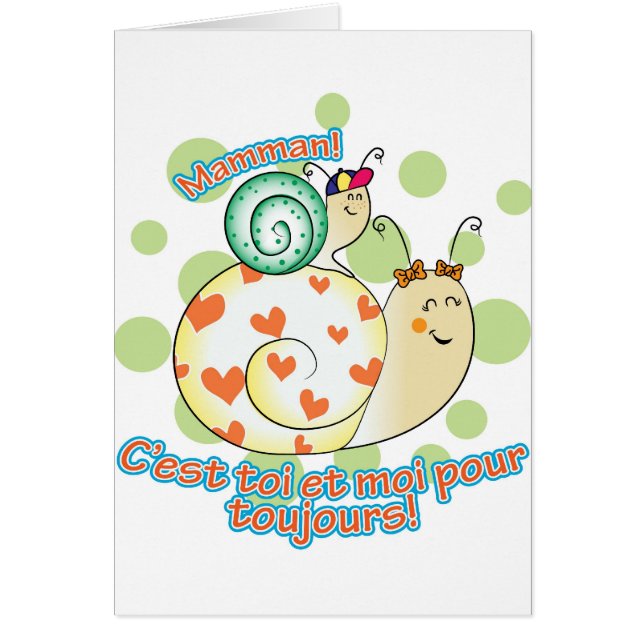 Petit garçon à Maman (Voorkant)