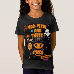 Petit garçon d'Halloween T-shirt enfant   Citrouil