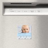 Petit garçon Magnet photo bleu (In Situ (Lave-vaisselle))