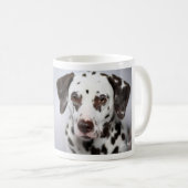 Petit gâteau, la tasse de café dalmatienne (Devant droit)