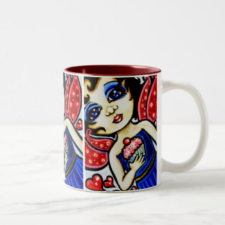 Petit gâteau YUM ! Tasse mignonne de fée