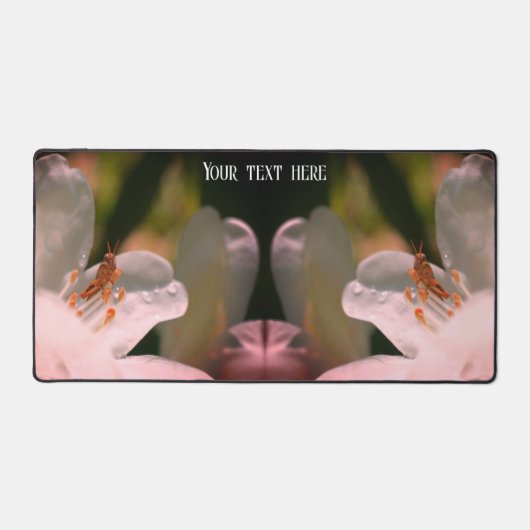 Petit Grasshopper Sur Fleur Azalea Personnalisé (Recto)