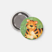 Petit gros tigre de chat aimant quotidien (Recto/Verso)