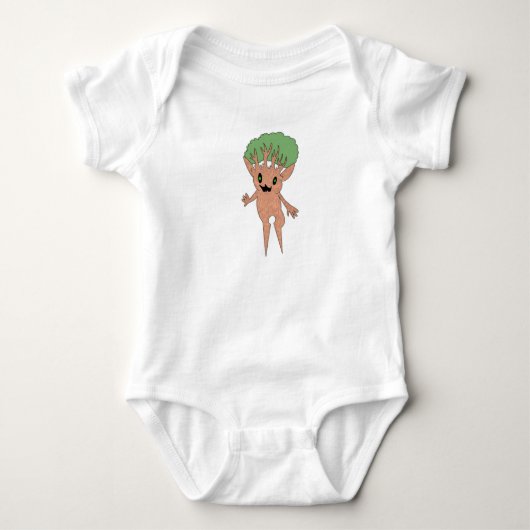 Petit haut de bébé esprit de l'arbre (Devant)