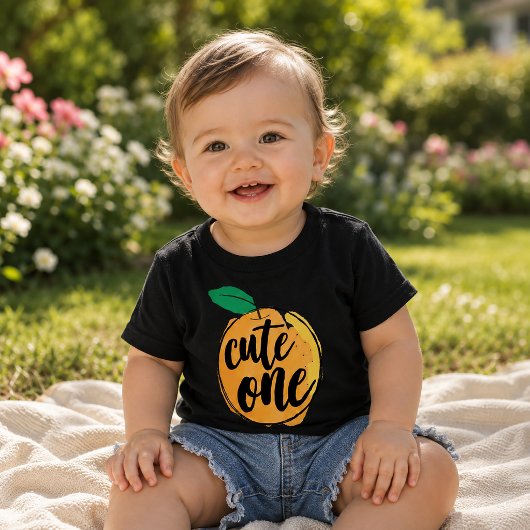 Petit haut orange Cutie