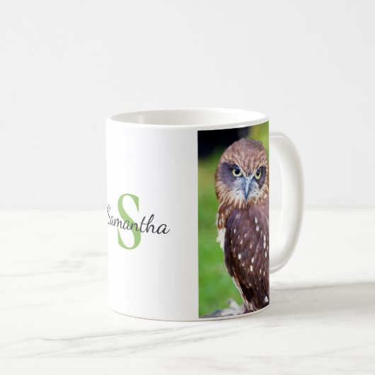 Petit hibou Mug (Devant droit)