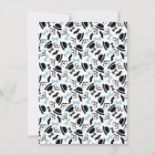 Petit Homme Baby shower Invitation Dapper Elephant (Dos)