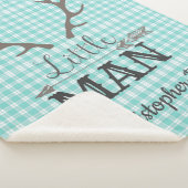 Petit Homme Deer Chasse Turquoise Plaid (3/4)