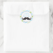 Petit homme | Sticker Baby shower Faveur (Sac)