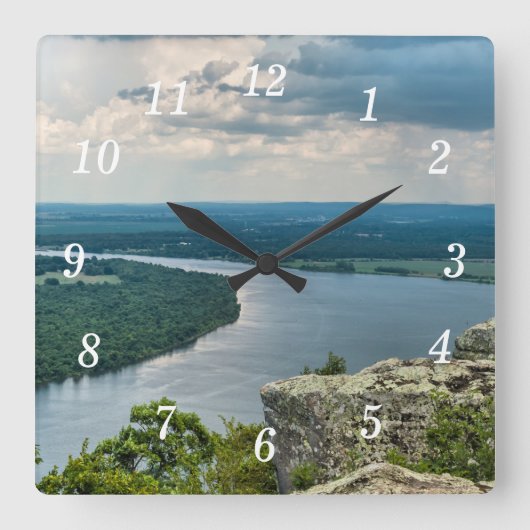 Petit Jean Cedar Creek Horloge murale (Recto)