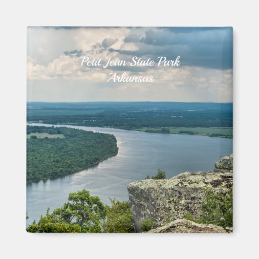 Petit Jean Cedar Creek Magnet (Devant)