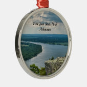 Petit Jean Cedar Creek Ornement métallique (Droite)