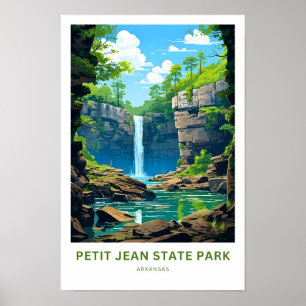Petit Jean State Park Arkansas Reisprint Poster