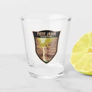 Petit Jean State Park Arkansas Vintage Shot Glas