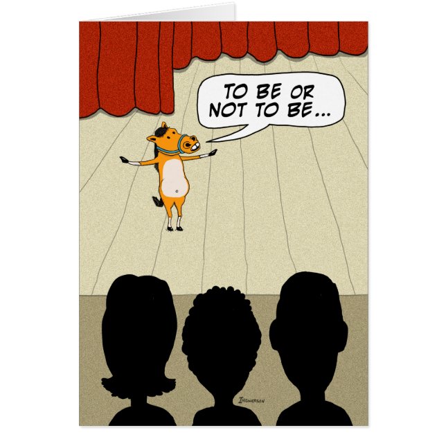 Petit jeu drôle de cheval (Devant)