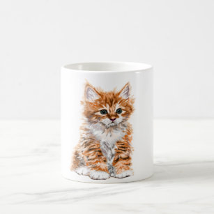 Petit Kitten Mug Sweet Baby Cat Peinture