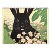 Petit lapin adorable Mini Lop Calendrier Rabbit (Protection)