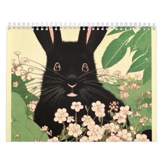 Petit lapin adorable Mini Lop Calendrier Rabbit (Protection)