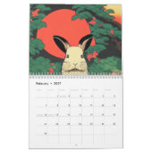 Petit lapin adorable Mini Lop Calendrier Rabbit (Feb 2027)