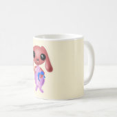 Petit Lapin Mug - Votre couleur (Devant droit)