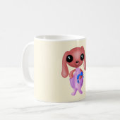 Petit Lapin Mug - Votre couleur (Devant gauche)