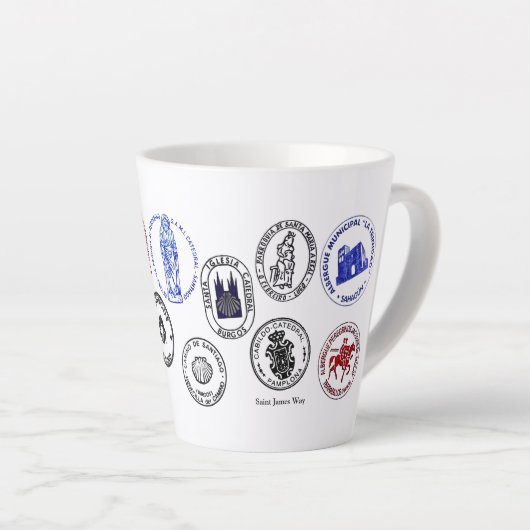 Petit Latte Mug Saint James Way (Angle droit)