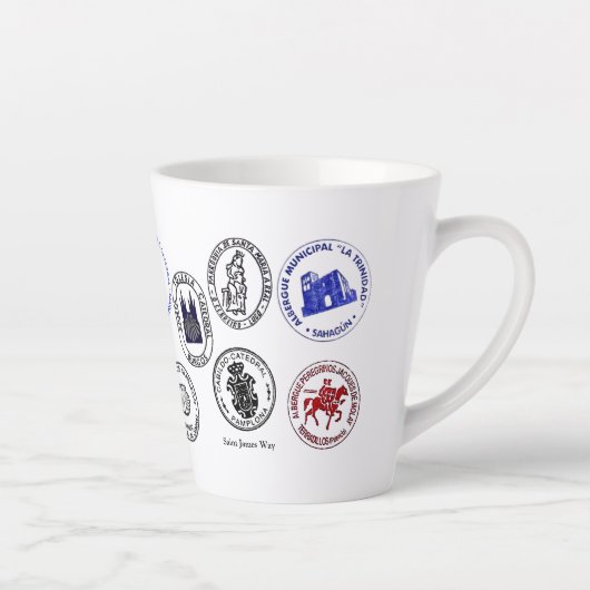 Petit Latte Mug Saint James Way (Droite)