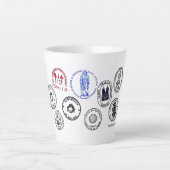 Petit Latte Mug Saint James Way (Devant)