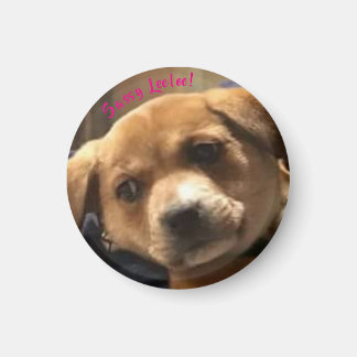 Petit Leeloo rond Sassy ! Magnet