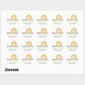 Petit Lion {Vert} | Stickers (Feuille)